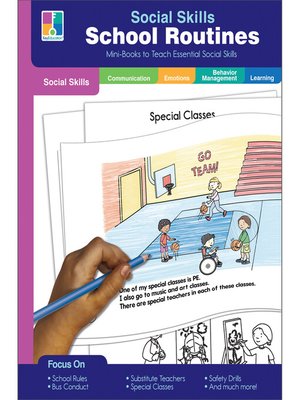 cover image of Social Skills Mini-Books School Routines